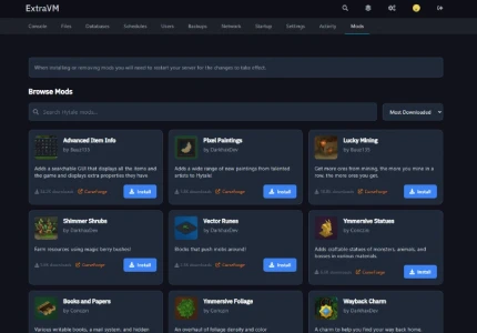 Game Panel Hytale Mod Installer